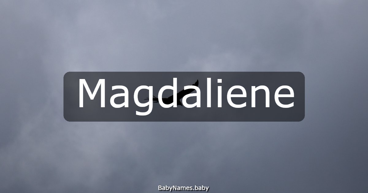 Magdaliene