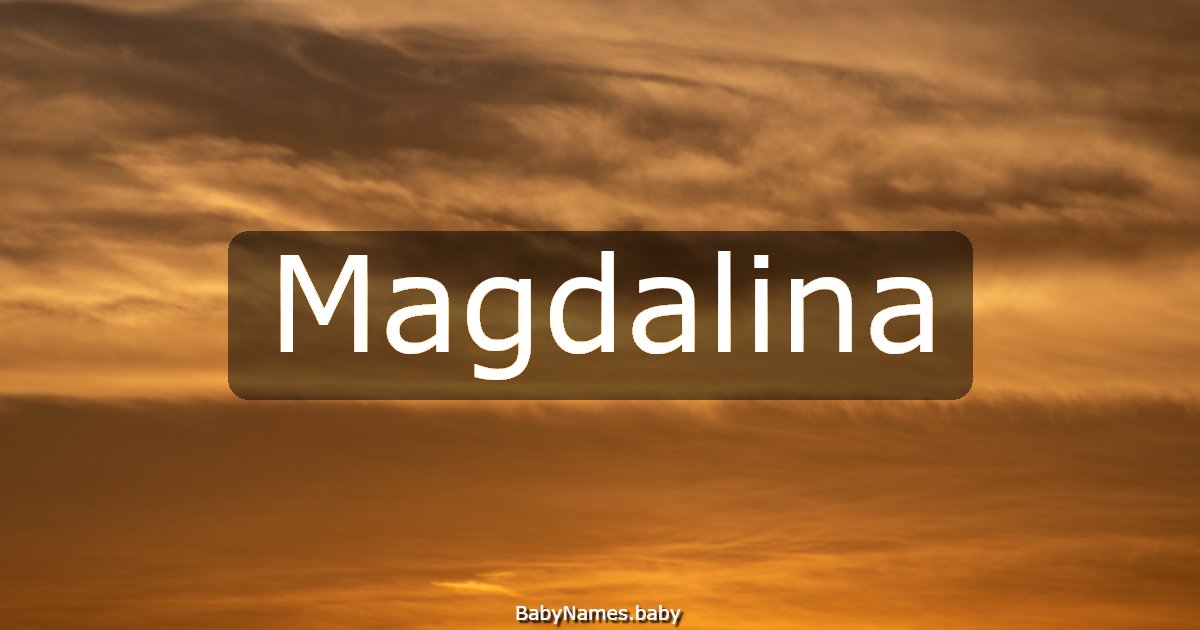 Magdalina