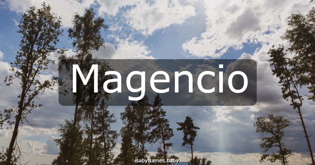 Magencio