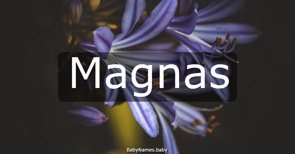 Magnas