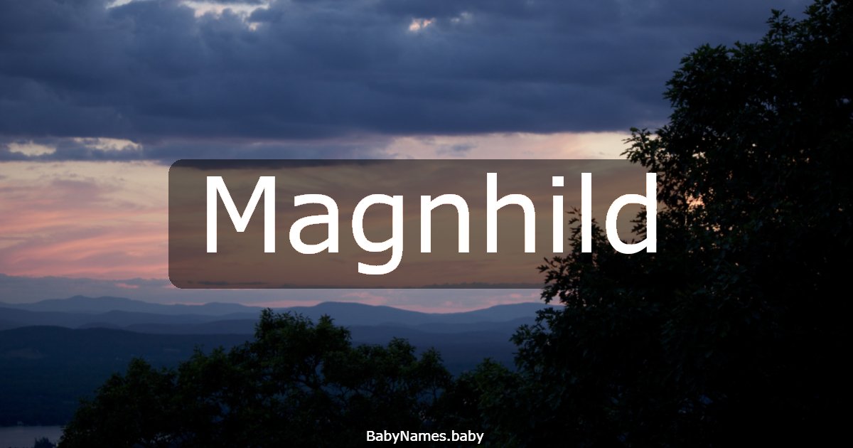 Magnhild