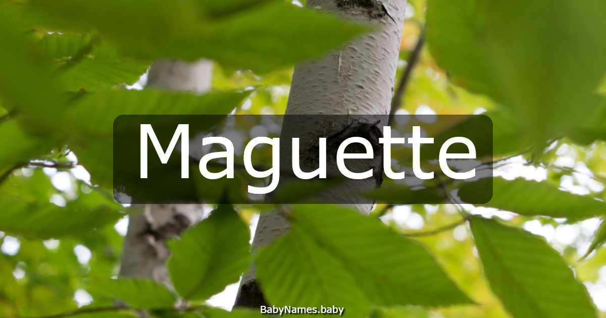Maguette