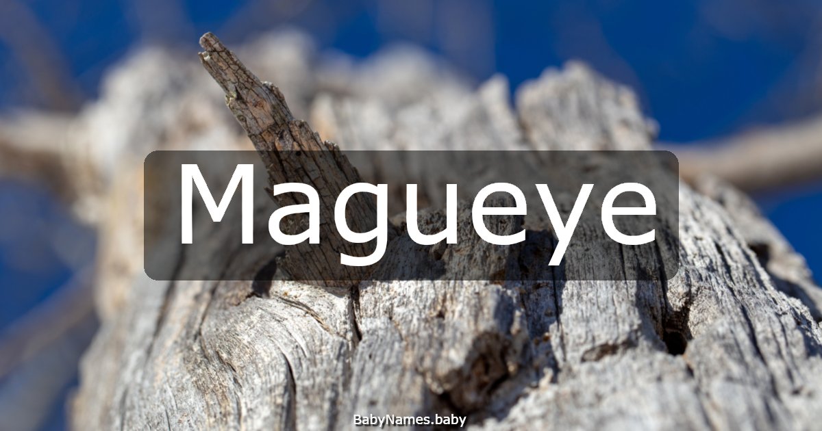 Magueye