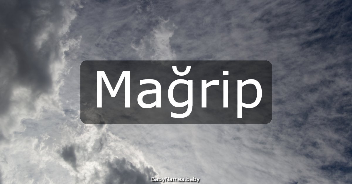 Mağrip