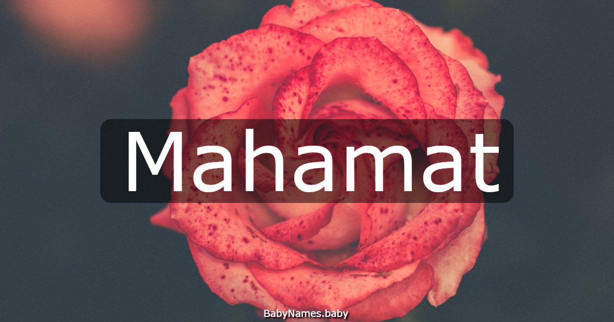 Mahamat