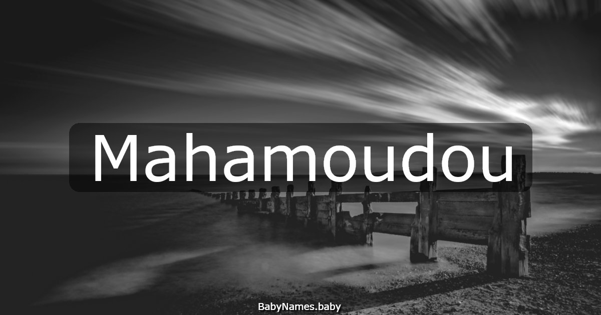 Mahamoudou