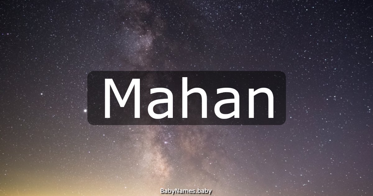 Mahan