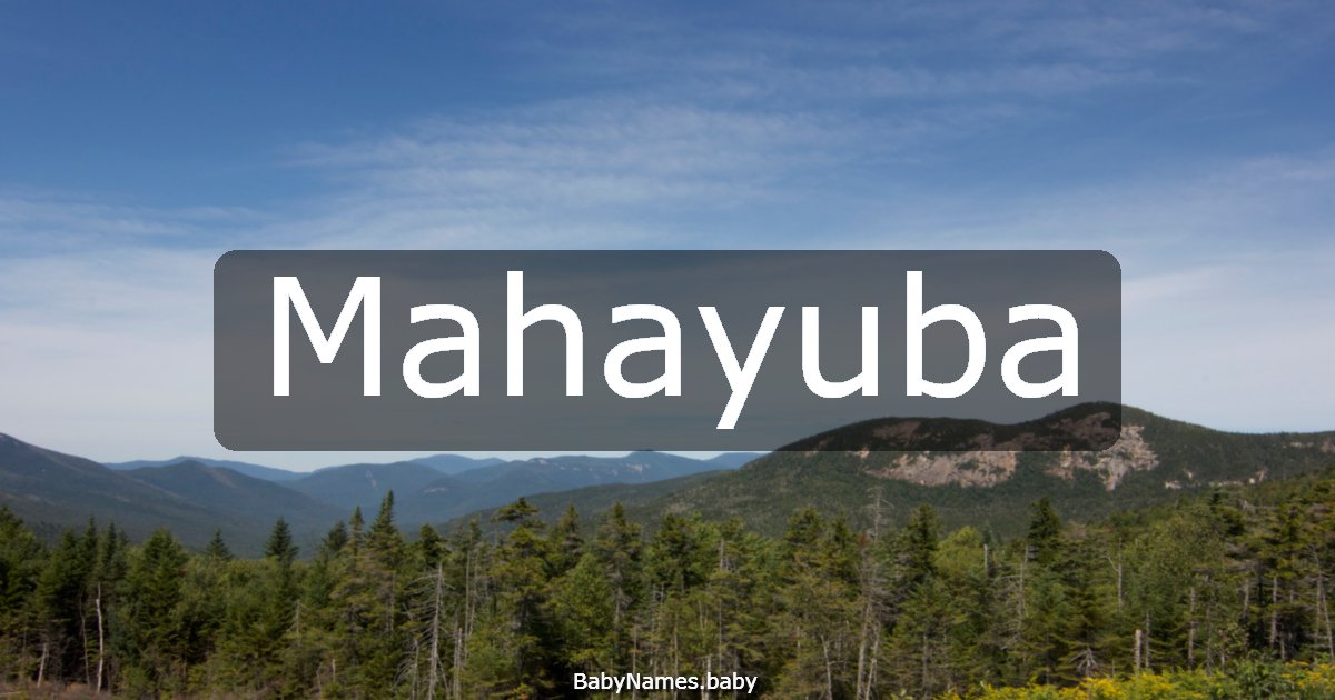 Mahayuba