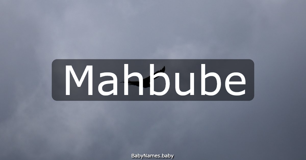 Mahbube