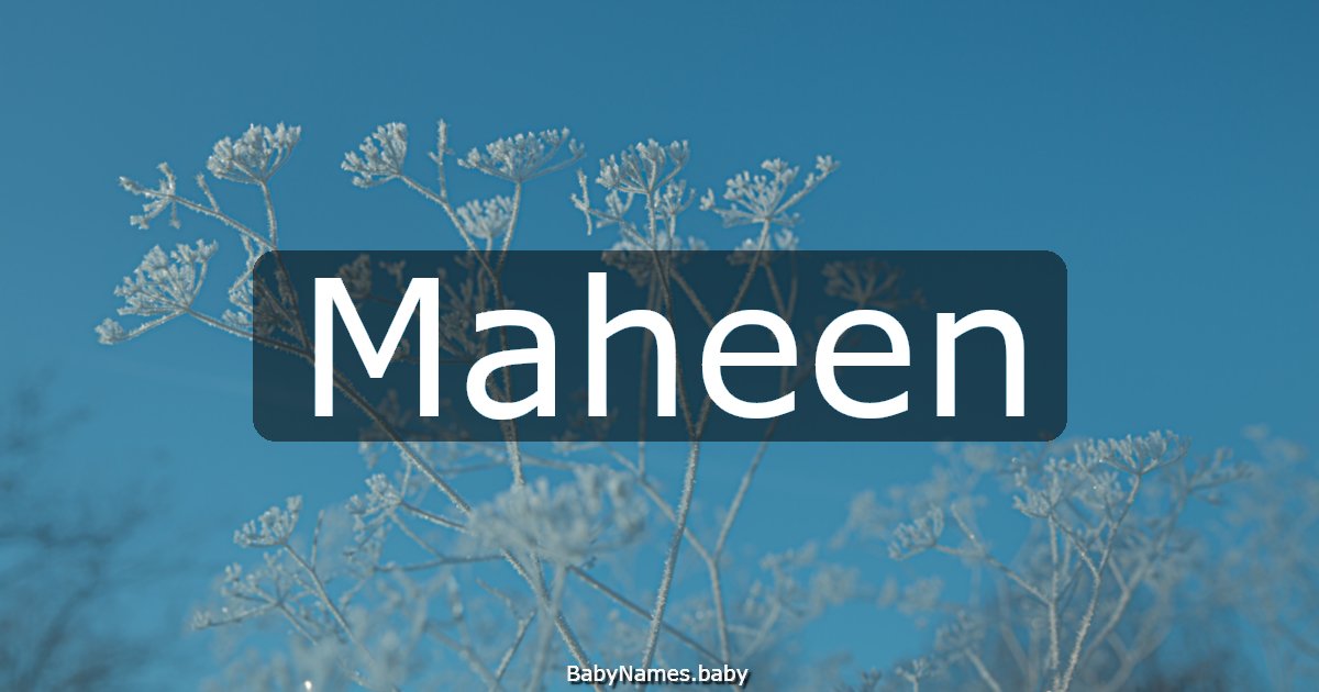 Maheen