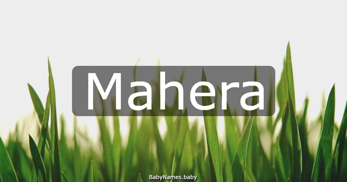 Mahera