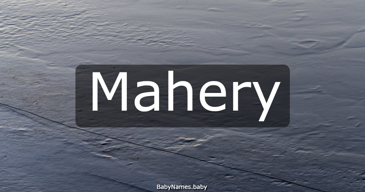 Mahery