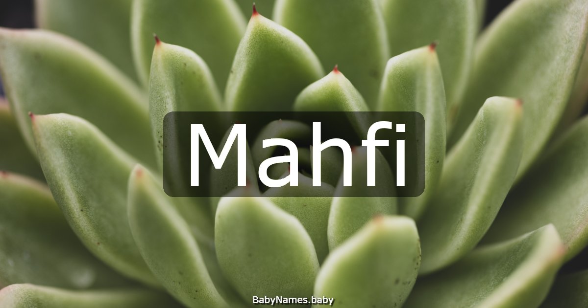Mahfi