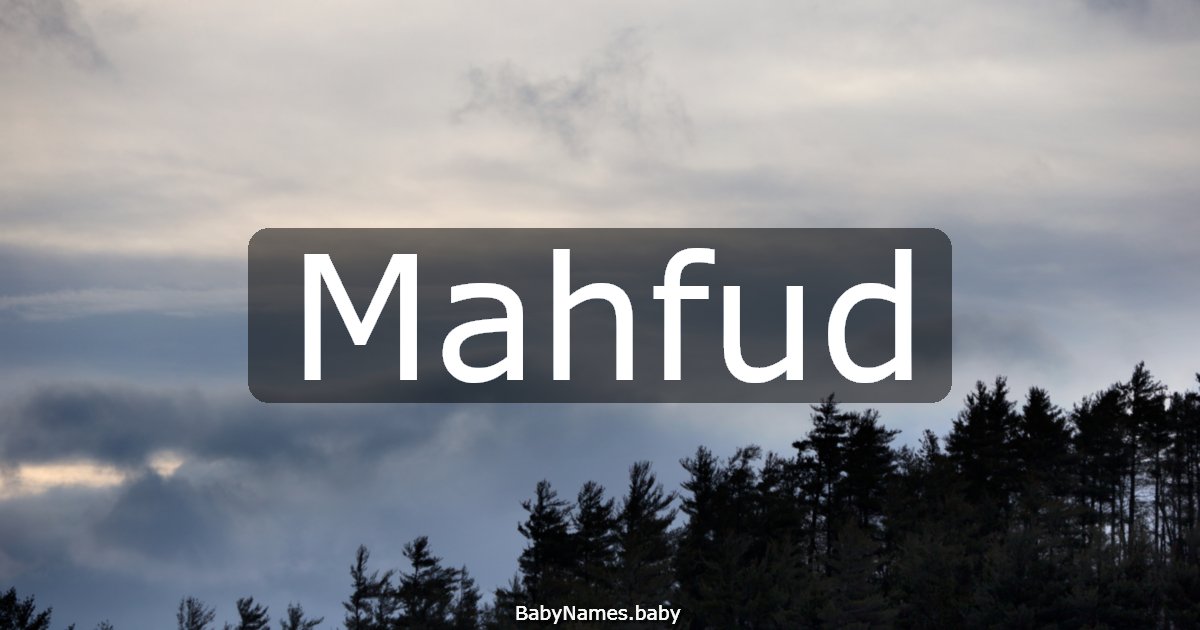 Mahfud
