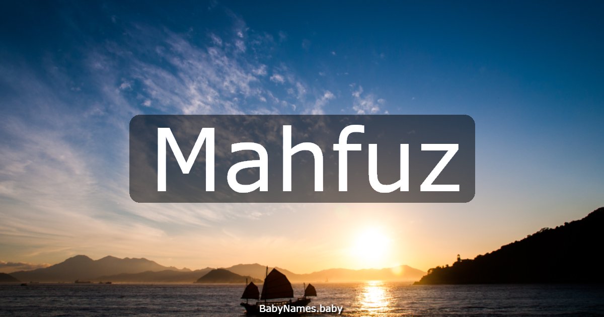 Mahfuz