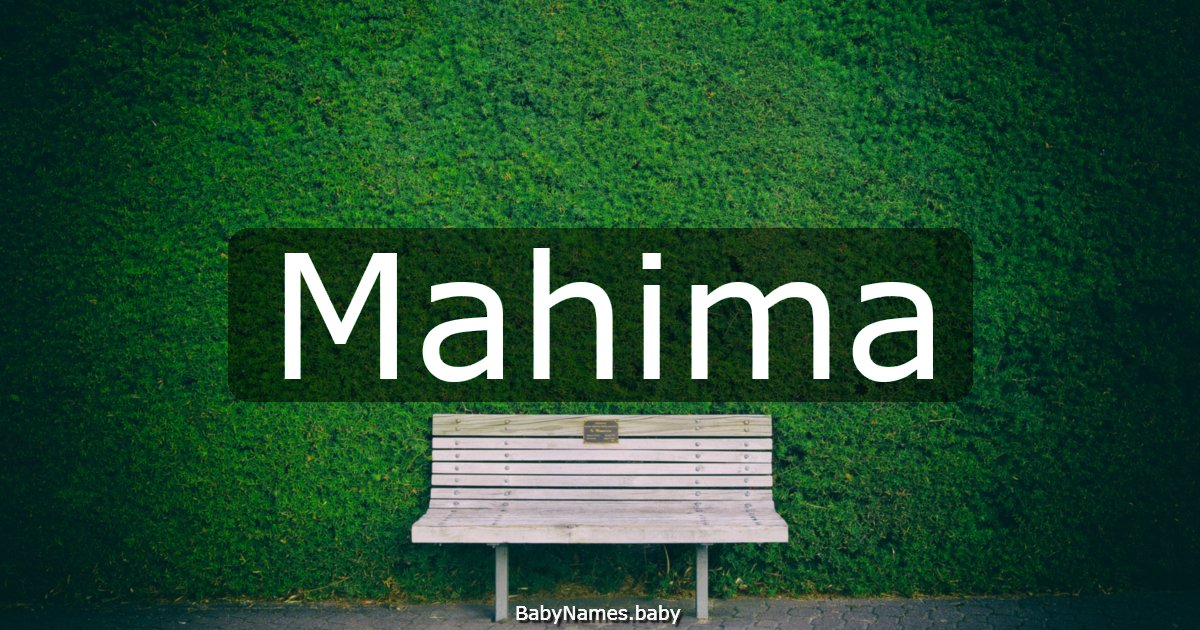 Mahima