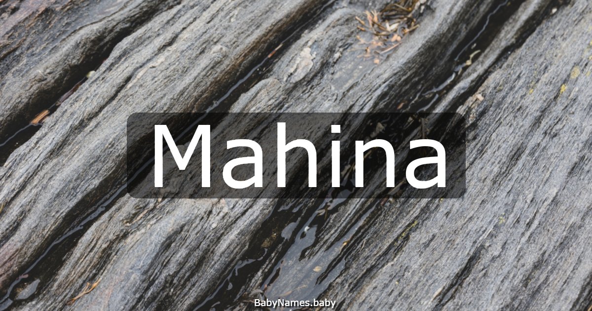 Mahina