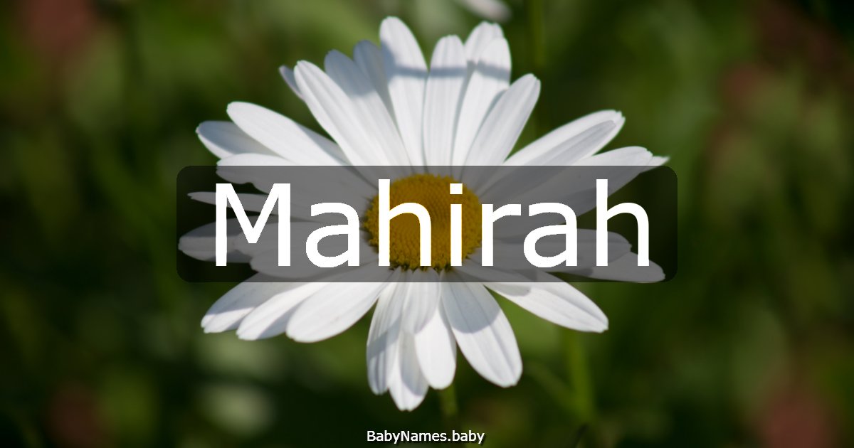 Mahirah
