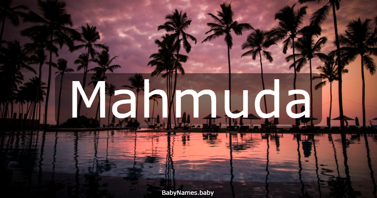 Mahmuda
