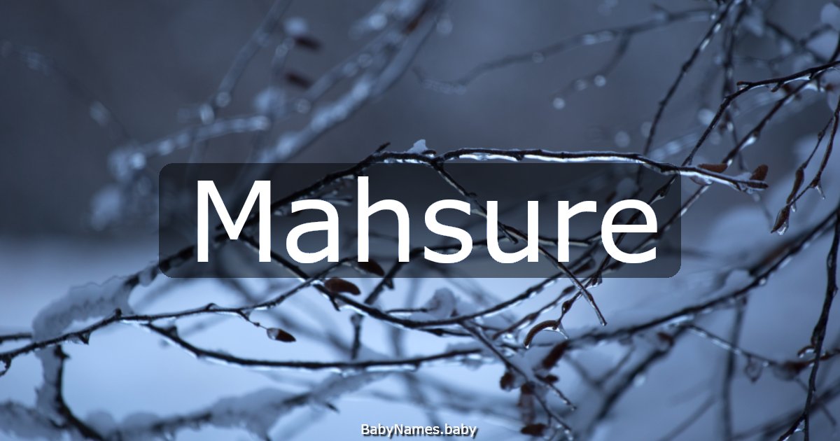 Mahsure