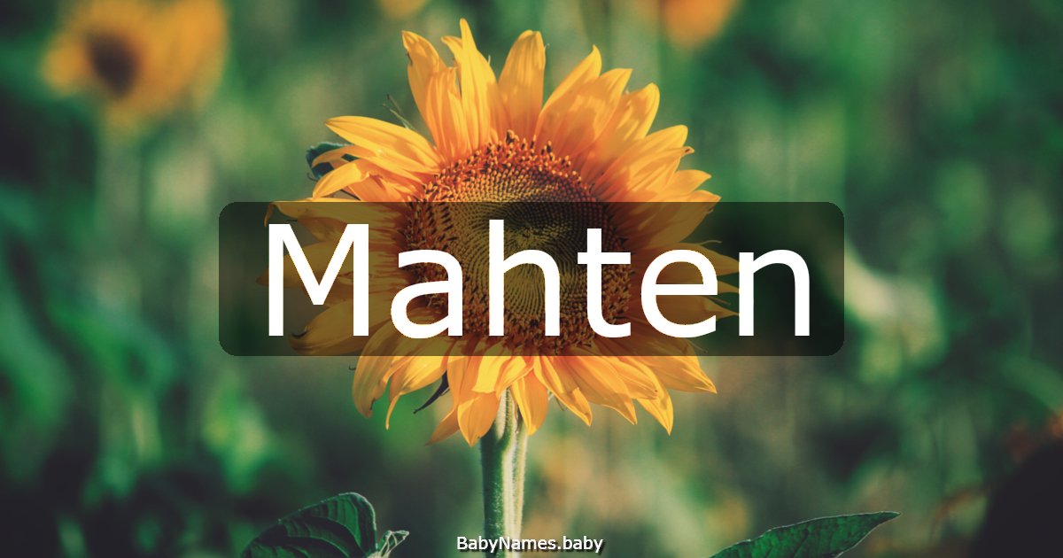 Mahten