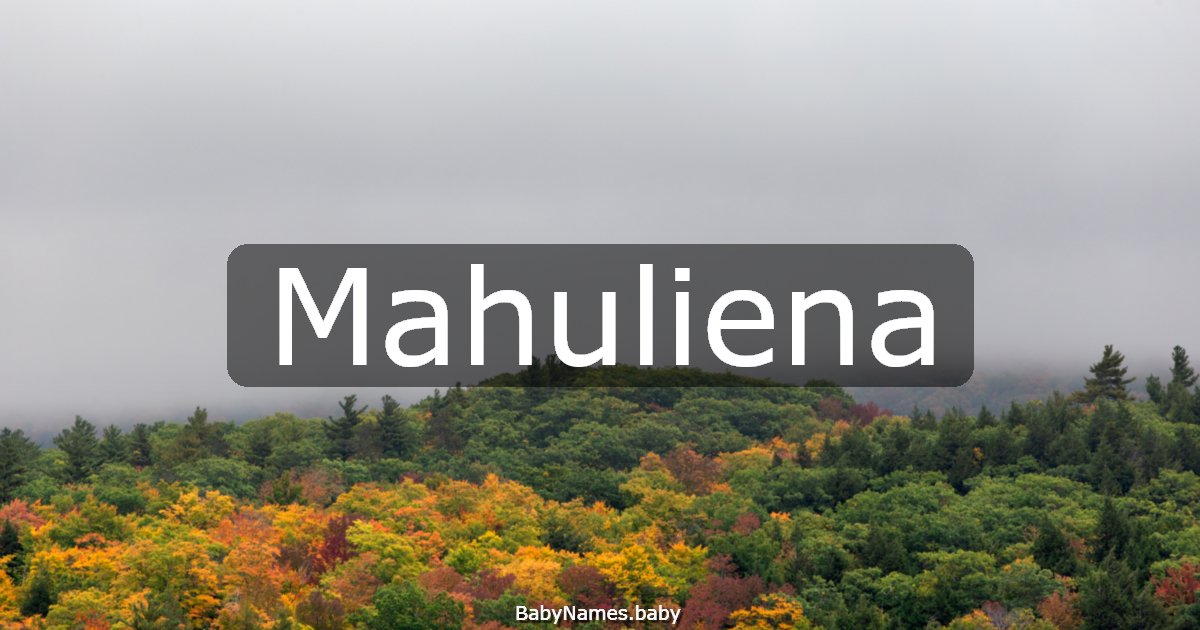 Mahuliena