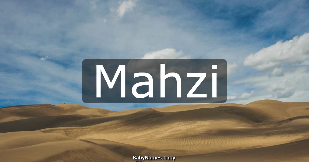Mahzi