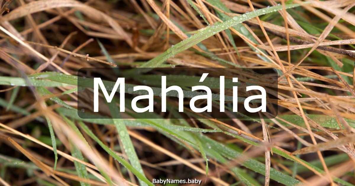 Mahália