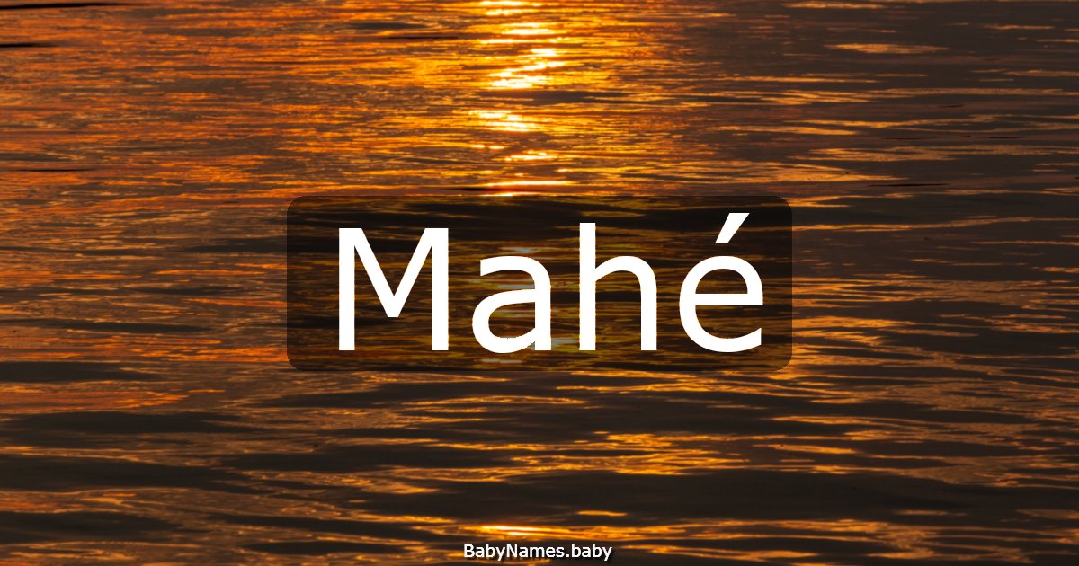 Mahé