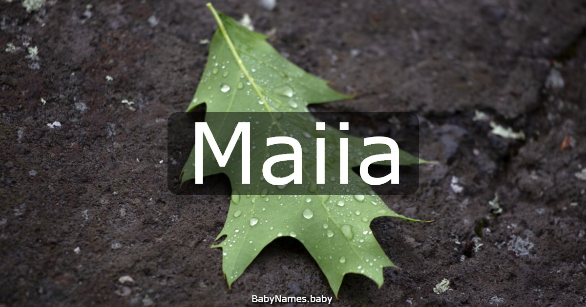 Maiia