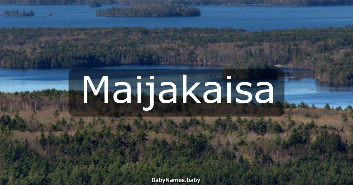 Maijakaisa