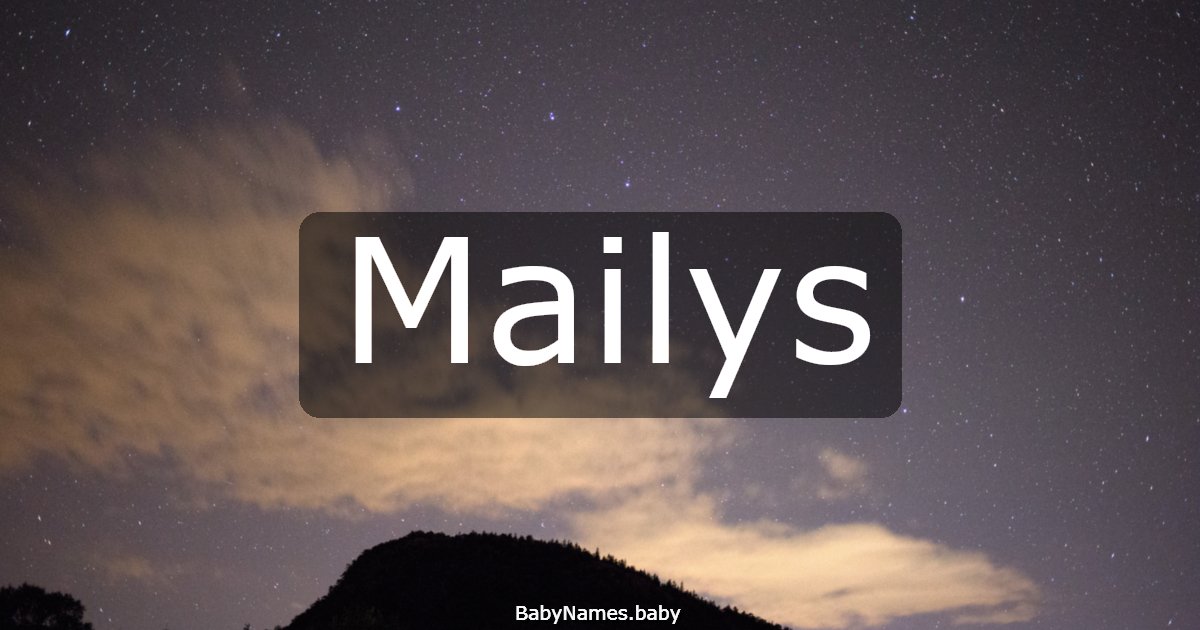 Mailys
