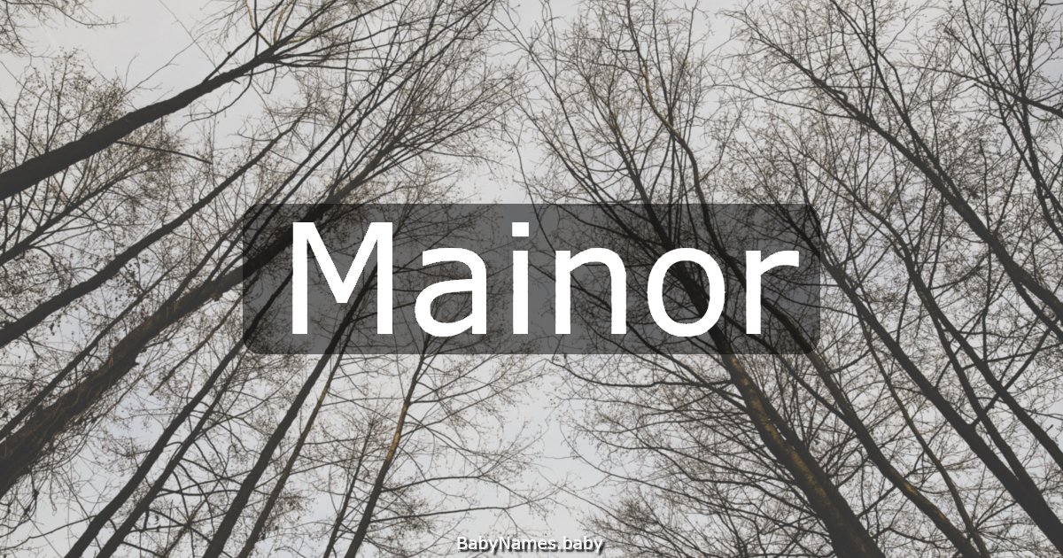 Mainor