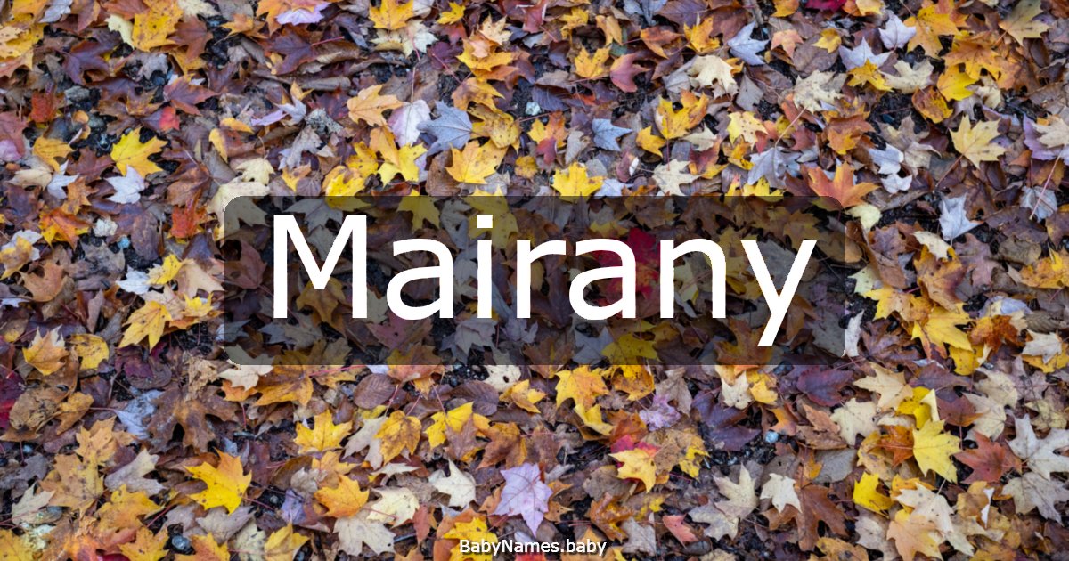 Mairany