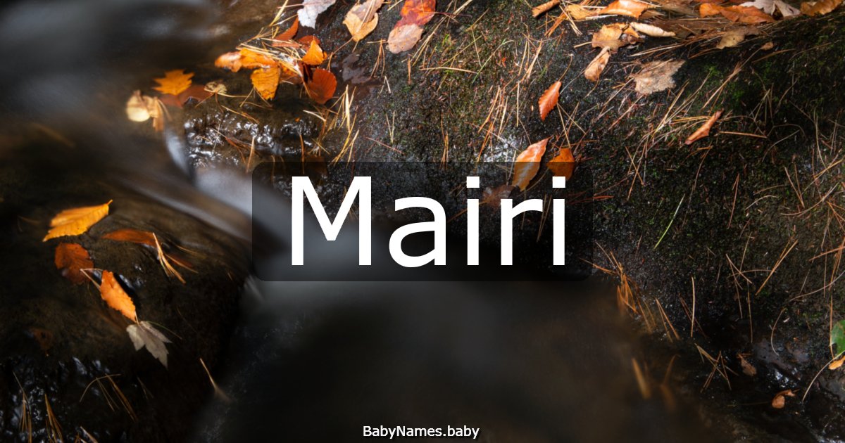 Mairi