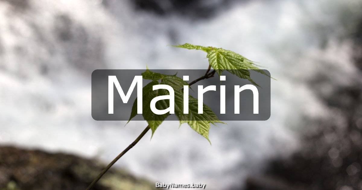 Mairin