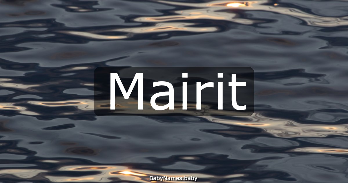 Mairit