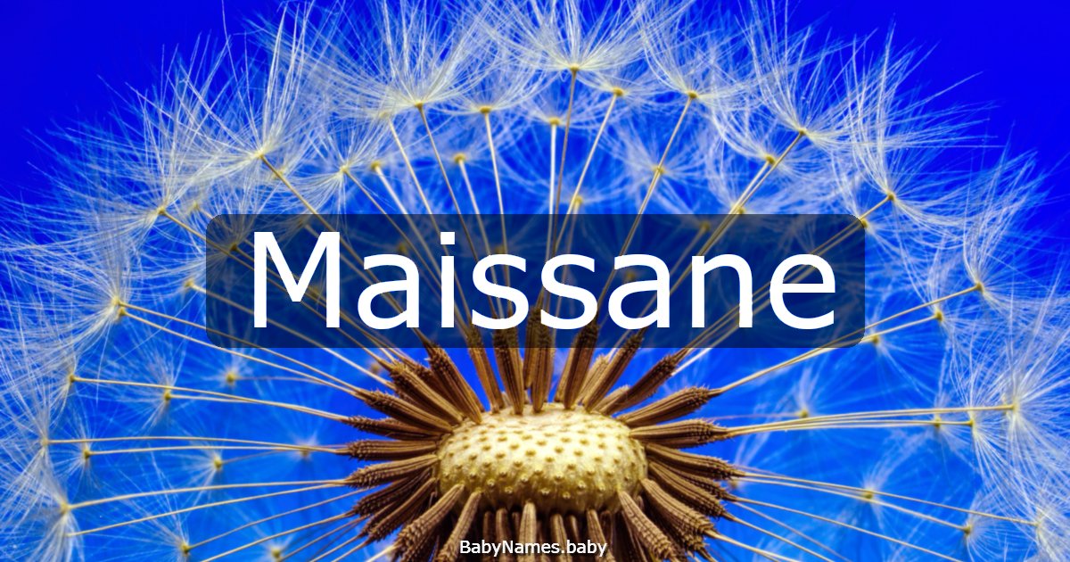 Maissane