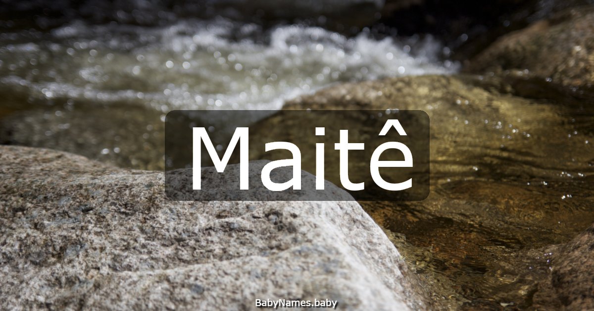 Maitê