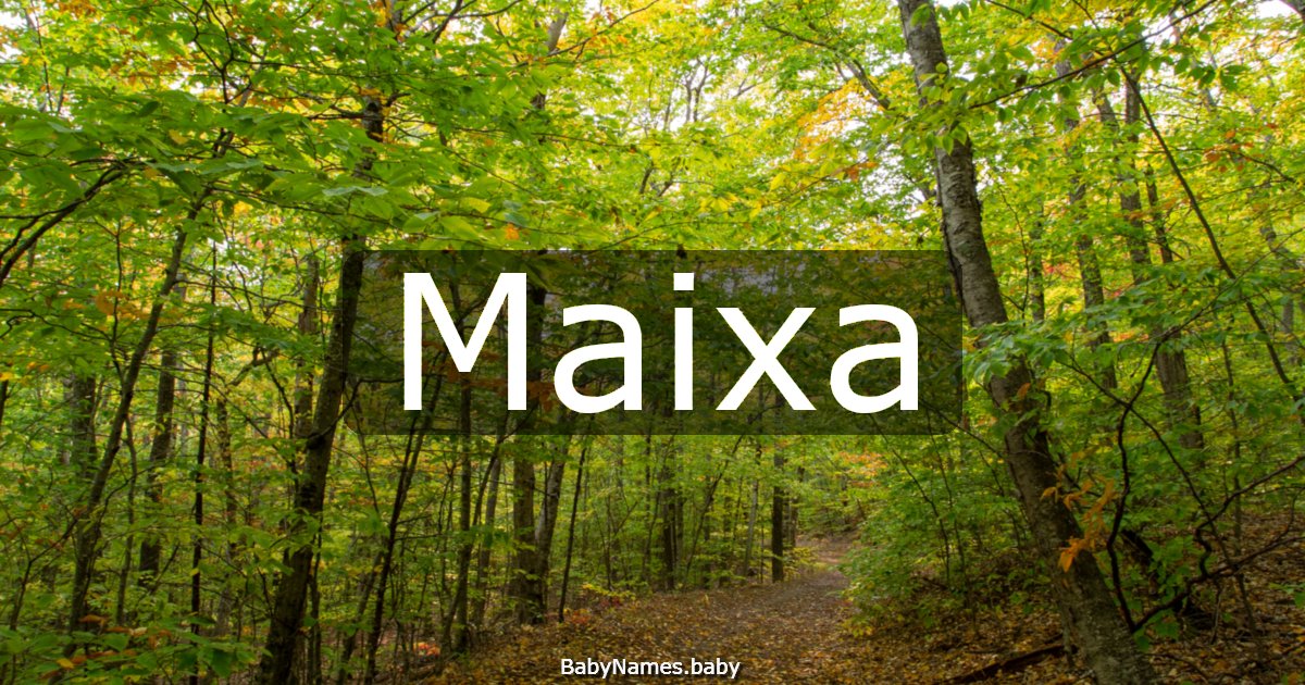 Maixa