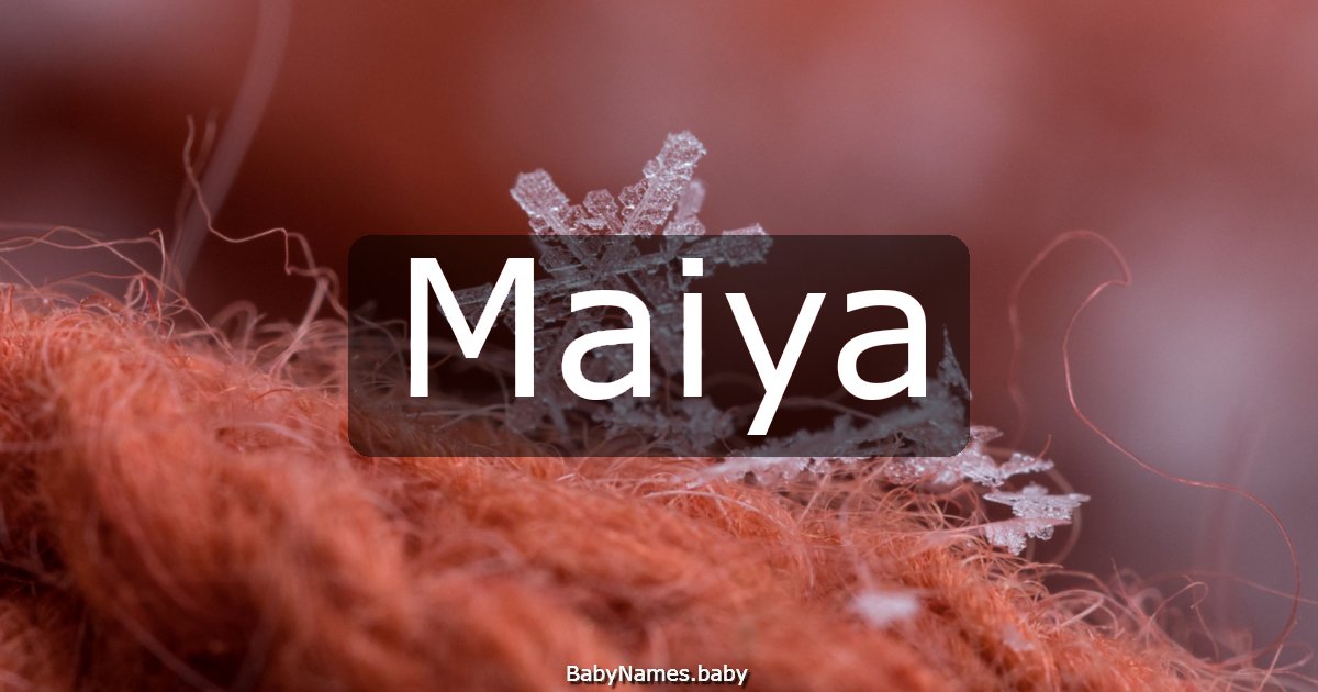 Maiya