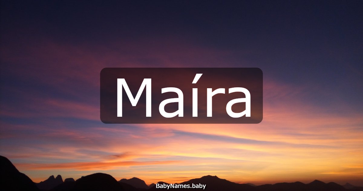 Maíra