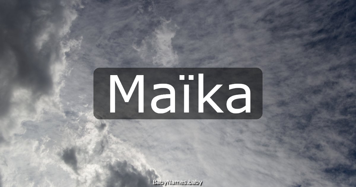 Maïka