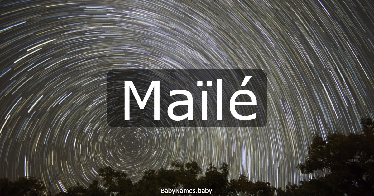 Maïlé