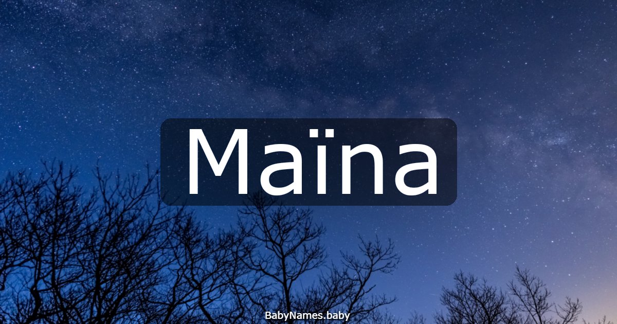 Maïna