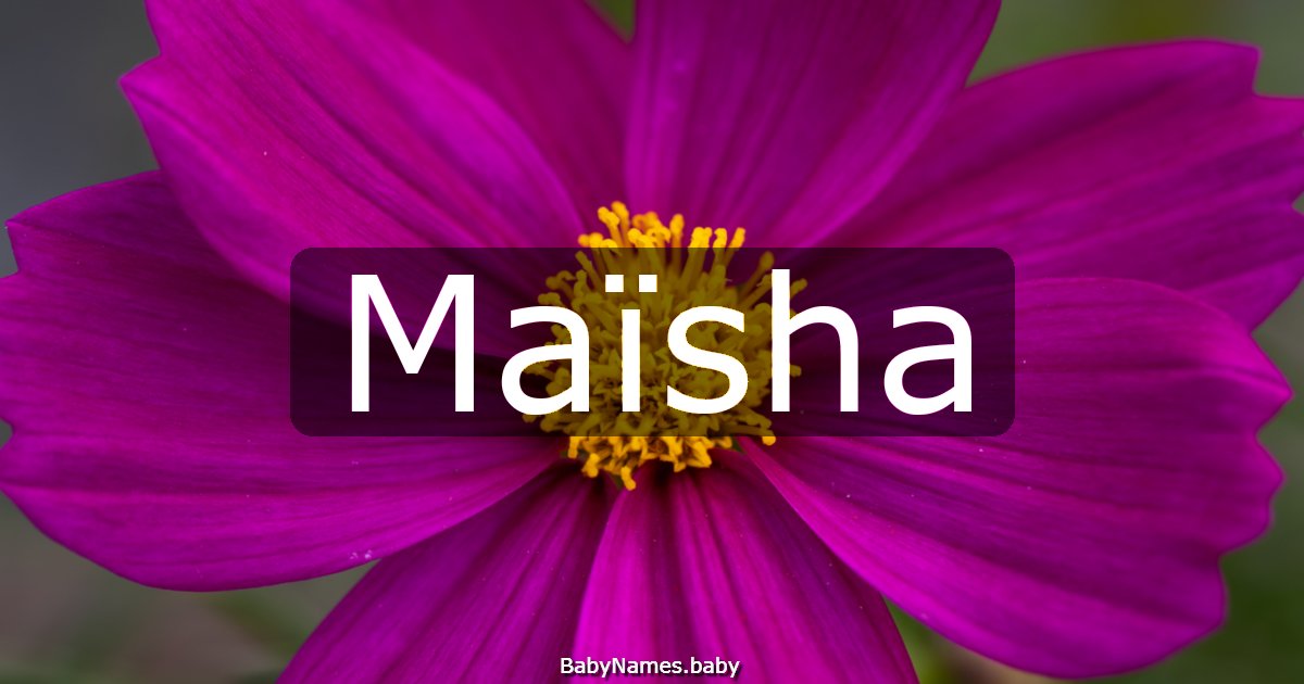 Maïsha