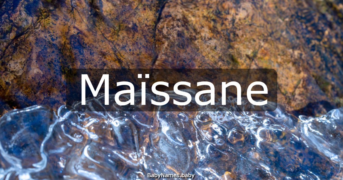Maïssane