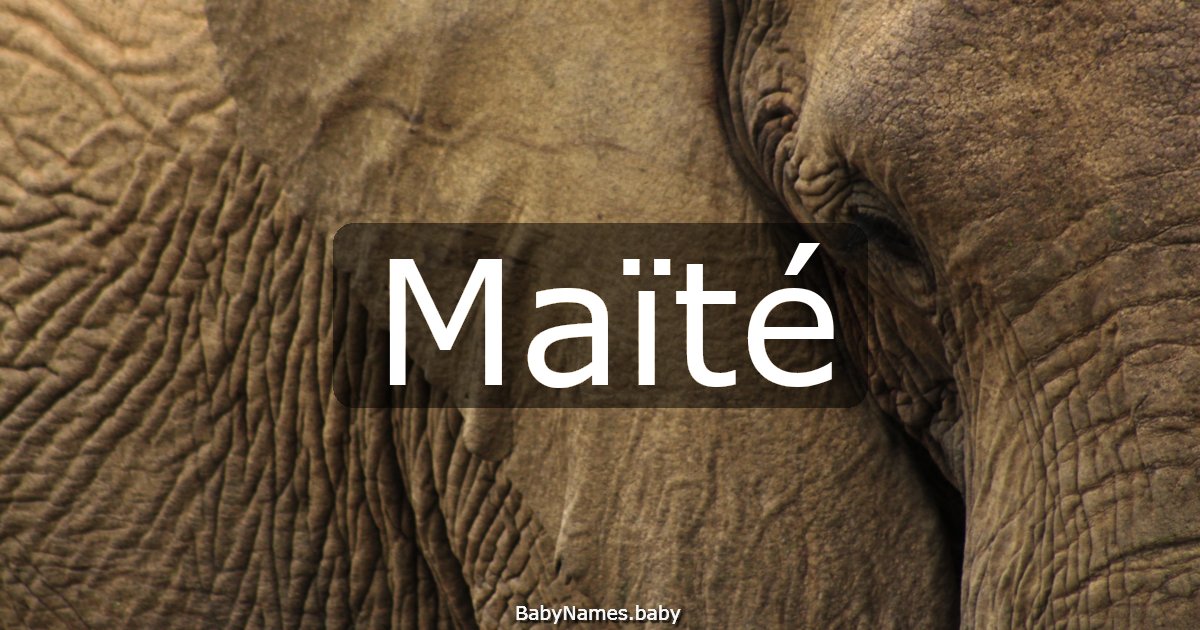 Maïté