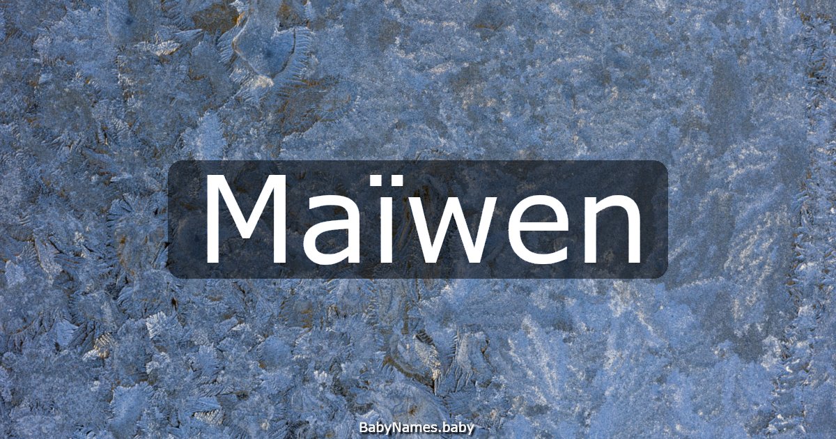 Maïwen