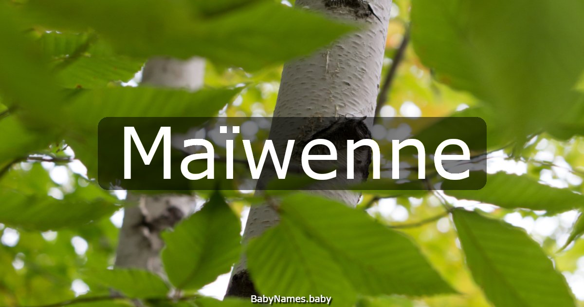 Maïwenne